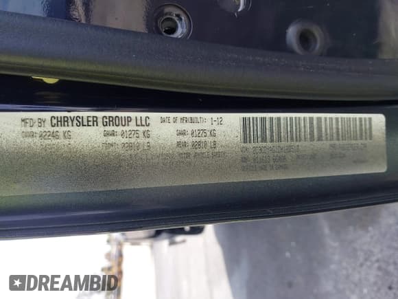 ✅ 2012 Dodge Challenger SXT • VIN: 2C3CDYAG1CH186518 • Lot: 41261555. Wystawiony na IAAI z przebiegiem Nie podano. Bezpłatny archiwum sprzedaży aukcyjnych z USA i szczegółowy raport historii pojazdu na DreamBid. Zdjęcie 9.