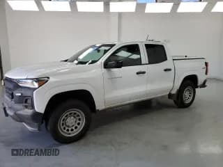 ✅ 2024 Chevrolet Colorado 4WD Work Truck • VIN: 1GCGTBEC2R1255101 • Лот: 69389305. Опубликован ранее на Copart с пробегом 6 501 миль. Бесплатный доступ к архиву аукционных продаж из США и подробный отчёт об истории автомобиля на DreamBid. Изображение 1.