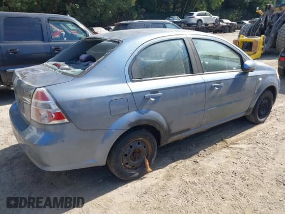 ✅ 2008 Chevrolet Aveo LS • VIN: KL1TD56688B041932 • Lot: 43250954. Listed on IAAI with 116,391 mi. Free auction sales archive from the USA and detailed vehicle history report at DreamBid. Image 4.