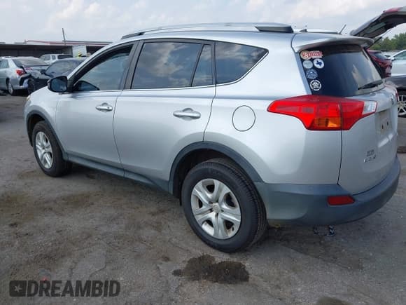 ✅ 2014 Toyota RAV4 LE • VIN: JTMZFREV4EJ006237 • Lot: 43508530. Listed on IAAI with 117,593 mi. Free auction sales archive from the USA and detailed vehicle history report at DreamBid. Image 3.