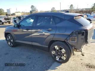 2024 Hyundai Kona SEL with VIN KM8HB3AB6RU059053, listed as a Copart auction lot 88713725 with 17,313 mi miles and Salvage title. Bid and sale history available at DreamBid. Image 2.
