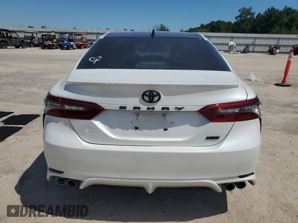 2021 Toyota Camry XSE with VIN 4T1K61AK7MU577289, listed as a Copart auction lot 70579775 with 49,345 mi miles and Salvage title. Bid and sale history available at DreamBid. Image 6.