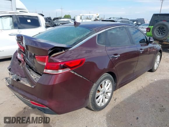 ✅ 2017 Kia Optima LX • VIN: 5XXGT4L37HG140947 • Лот: 43189211. Опубликован ранее на IAAI с пробегом 128 303 миль. Бесплатный доступ к архиву аукционных продаж из США и подробный отчёт об истории автомобиля на DreamBid. Изображение 4.