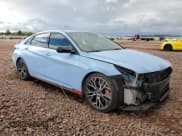 ✅ 2022 Hyundai Elantra • VIN: KMHLW4AK4NU002414 • Лот: 93272335. Опубликован ранее на Copart с пробегом 32 712 миль. Бесплатный доступ к архиву аукционных продаж из США и подробный отчёт об истории автомобиля на DreamBid. Изображение 4.