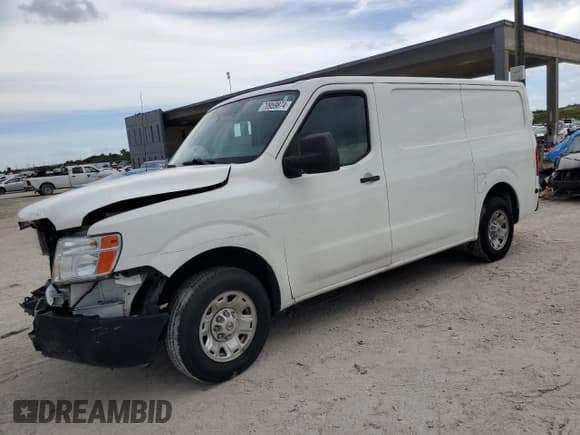 ✅ 2018 Nissan NV Cargo S • VIN: 1N6BF0KM6JN817191 • Lot: 70959874. Listed on Copart with 66,556 mi. Free auction sales archive from the USA and detailed vehicle history report at DreamBid. Image 1.