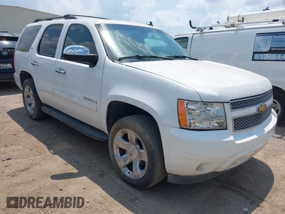 ✅ 2007 Chevrolet Tahoe LT • VIN: 1GNFC13017R340760 • Lot: 42937164. Listed on IAAI with 194,920 mi. Free auction sales archive from the USA and detailed vehicle history report at DreamBid. Image 1.