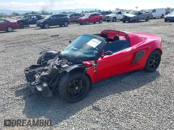 ✅ 2005 Lotus Elise • VIN: SCCPC11185HL32505 • Lot: 42888798. Wystawiony na IAAI z przebiegiem Nie podano. Bezpłatny archiwum sprzedaży aukcyjnych z USA i szczegółowy raport historii pojazdu na DreamBid. Zdjęcie 2.
