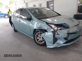 ✅ 2016 Toyota Prius Four • VIN: JTDKARFU4G3004839 • Lot: 42707938. Listed on IAAI with 76,104 mi. Free auction sales archive from the USA and detailed vehicle history report at DreamBid. Image 1.