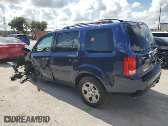 ✅ 2015 Honda Pilot LX • VIN: 5FNYF4H25FB037506 • Lot: 68090735. Listed on Copart with 159,166 mi. Free auction sales archive from the USA and detailed vehicle history report at DreamBid. Image 2.