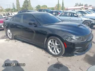 2023 Dodge Charger GT with VIN 2C3CDXHG3PH643268, listed as a IAAI auction lot 43268964 with 23,929 mi miles and . Bid and sale history available at DreamBid. Image 1.