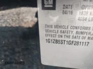 ✅ 2016 Chevrolet Malibu LS • VIN: 1G1ZB5ST1GF281117 • Lot: 43177666. Listed on IAAI with 141,406 mi. Free auction sales archive from the USA and detailed vehicle history report at DreamBid. Image 9.