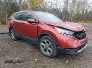 ✅ 2017 Honda CR-V EX-L • VIN: 2HKRW2H82HH124636 • Lot: 90012615. Listed on Copart with 199,065 mi. Free auction sales archive from the USA and detailed vehicle history report at DreamBid. Image 4.