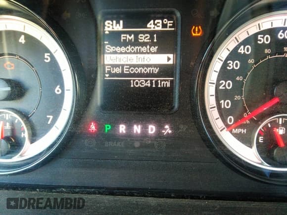 ✅ 2017 Ram 1500 Tradesman • VIN: 1C6RR6FG0HS693499 • Lot: 41758482. Listed on IAAI with 103,411 mi. Free auction sales archive from the USA and detailed vehicle history report at DreamBid. Image 15.