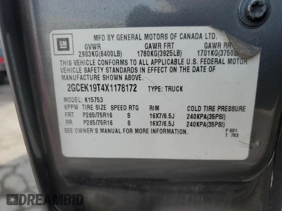 ✅ 1999 Chevrolet Silverado 1500 LS • VIN: 2GCEK19T4X1178172 • Лот: 80294474. Опубликован ранее на Copart с пробегом 189 854 миль. Бесплатный доступ к архиву аукционных продаж из США и подробный отчёт об истории автомобиля на DreamBid. Изображение 12.