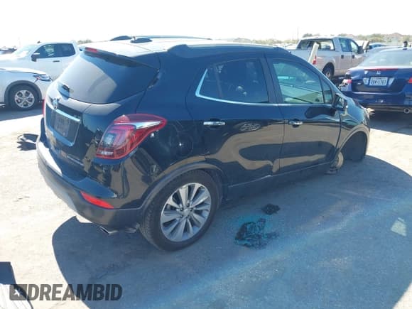 ✅ 2018 Buick Encore Preferred • VIN: KL4CJASB8JB686531 • Lot: 43620209. Listed on IAAI with 74,927 mi. Free auction sales archive from the USA and detailed vehicle history report at DreamBid. Image 4.