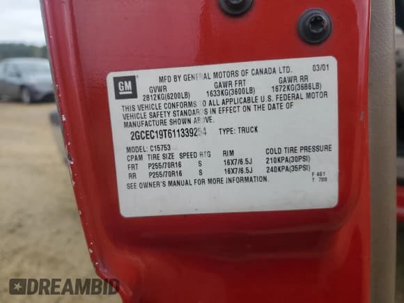 ✅ 2001 Chevrolet Silverado 1500 LS • VIN: 2GCEC19T611339254 • Лот: 89740145. Опубликован ранее на Copart с пробегом 291 463 миль. Бесплатный доступ к архиву аукционных продаж из США и подробный отчёт об истории автомобиля на DreamBid. Изображение 12.