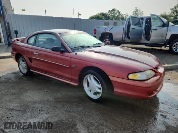 ✅ 1994 Ford Mustang GT • VIN: 1FALP42T1RF105797 • Lot: 60280025. Listed on Copart with 108,796 mi. Free auction sales archive from the USA and detailed vehicle history report at DreamBid. Image 4.