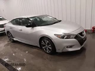 ✅ 2017 Nissan Maxima S • VIN: 1N4AA6AP6HC417168 • Lot: 41997653. Listed on IAAI with 108,150 mi. Free auction sales archive from the USA and detailed vehicle history report at DreamBid. Image 1.