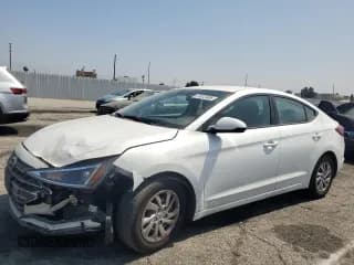 ✅ 2019 Hyundai Elantra SE • VIN: 5NPD74LF9KH453110 • Lot: 61613405. Listed on Copart with 116,197 mi. Free auction sales archive from the USA and detailed vehicle history report at DreamBid. Image 1.