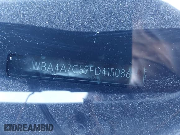 ✅ 2015 BMW 4 Series 428i xDrive • VIN: WBA4A7C59FD415086 • Lot: 40887646. Listed on IAAI with 61,870 mi. Free auction sales archive from the USA and detailed vehicle history report at DreamBid. Image 17.