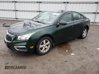 ✅ 2015 Chevrolet Cruze LT • VIN: 1G1PC5SB0F7161815 • Lot: 37311463. Listed on Copart with 96,571 mi. Free auction sales archive from the USA and detailed vehicle history report at DreamBid. Image 1.
