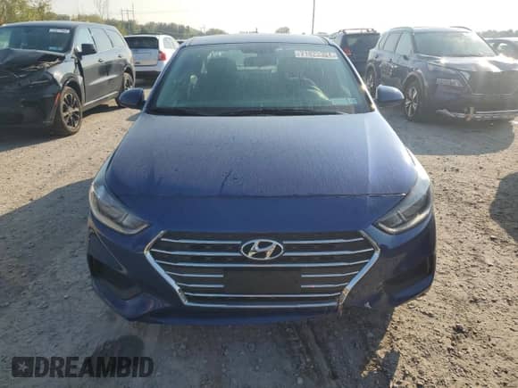 2022 Hyundai Accent SEL z VIN 3KPC24A66NE183162, wystawiony jako Copart lot #71823394 z przebiegiem 6 897 mil mil oraz Szkoda całkowita • Salvage title. Historia ofert i sprzedaży dostępna na DreamBid. Obrazek 5.