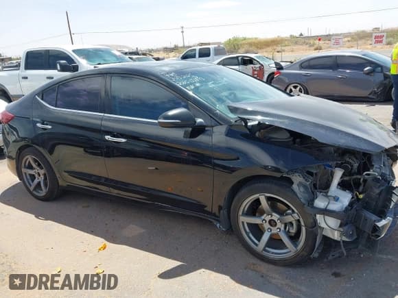 ✅ 2017 Hyundai Elantra Limited • VIN: 5NPD84LFXHH106620 • Lot: 41998073. Listed on IAAI with 52,556 mi. Free auction sales archive from the USA and detailed vehicle history report at DreamBid. Image 13.