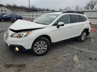 ✅ 2017 Subaru Outback Premium • VIN: 4S4BSAFC7H3389350 • Lot: 93252915. Listed on Copart with 126,823 mi. Free auction sales archive from the USA and detailed vehicle history report at DreamBid. Image 1.
