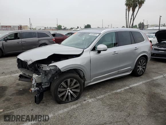 ✅ 2023 Volvo XC90 Plus • VIN: YV4L12PN8P1906325 • Lot: 54540925. Listed on Copart with 16,451 mi. Free auction sales archive from the USA and detailed vehicle history report at DreamBid. Image 1.