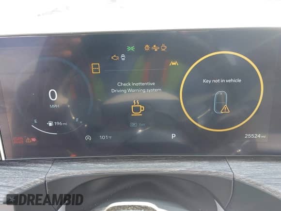 2024 Hyundai Santa Fe Limited with VIN 5NMP44GL1RH024895, listed as a IAAI auction lot 43289052 with 25,524 mi miles and . Bid and sale history available at DreamBid. Image 16.