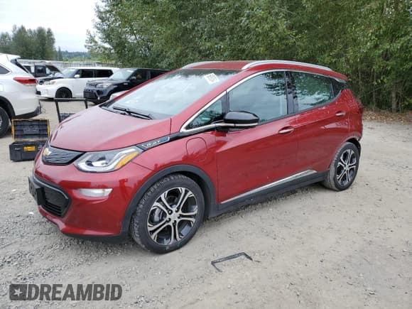 ✅ 2020 Chevrolet Bolt EV Premier • VIN: 1G1FZ6S08L4121641 • Lot: 66898364. Wystawiony na Copart z przebiegiem 49 057 mil. Bezpłatny archiwum sprzedaży aukcyjnych z USA i szczegółowy raport historii pojazdu na DreamBid. Zdjęcie 1.