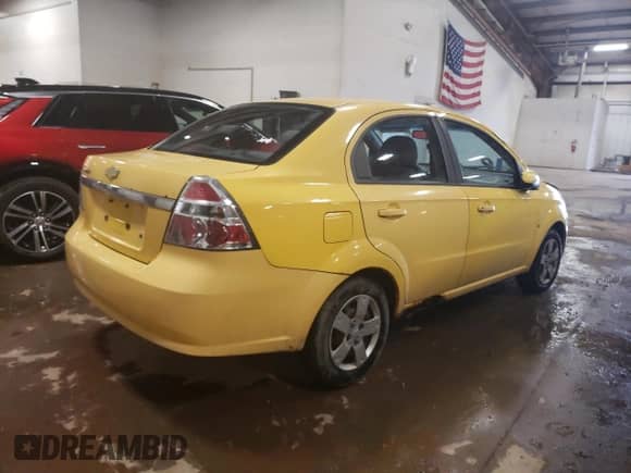 2009 Chevrolet Aveo 1LT z VIN KL1TD56E69B317937, wystawiony jako Copart lot #86579684 z przebiegiem 210 807 mil mil oraz Czysty tytuł • Clean title. Historia ofert i sprzedaży dostępna na DreamBid. Obrazek 3.