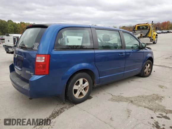 2010 Dodge Grand Caravan SE with VIN 2D4RN4DEXAR336545, listed as a Copart auction lot 89703345 with 184,045 mi miles and Salvage title. Bid and sale history available at DreamBid. Image 3.