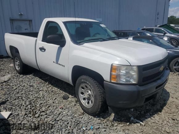 ✅ 2011 Chevrolet Silverado 1500 Work Truck • VIN: 1GCNCPEX0BZ357477 • Lot: 63320455. Listed on Copart with 167,310 mi. Free auction sales archive from the USA and detailed vehicle history report at DreamBid. Image 4.