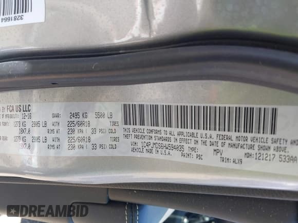 ✅ 2017 Jeep Cherokee Limited • VIN: 1C4PJMDS6HW594035 • Лот: 42252540. Опубликован ранее на IAAI с пробегом 103 233 миль. Бесплатный доступ к архиву аукционных продаж из США и подробный отчёт об истории автомобиля на DreamBid. Изображение 9.