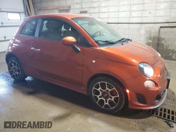 ✅ 2013 FIAT 500 Turbo • VIN: 3C3CFFHH7DT645525 • Lot: 54335795. Listed on Copart with 143,758 mi. Free auction sales archive from the USA and detailed vehicle history report at DreamBid. Image 4.