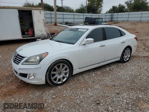 ✅ 2013 Hyundai Equus Signature • VIN: KMHGH4JH6DU058028 • Lot: 90264545. Listed on Copart with 123,863 mi. Free auction sales archive from the USA and detailed vehicle history report at DreamBid. Image 1.