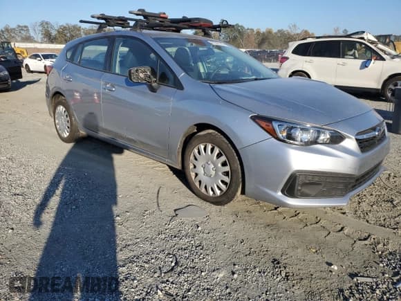 ✅ 2021 Subaru Impreza • VIN: 4S3GTAB62M3717582 • Lot: 91366145. Listed on Copart with 80,281 mi. Free auction sales archive from the USA and detailed vehicle history report at DreamBid. Image 4.