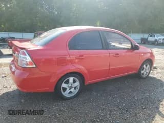 ✅ 2007 Chevrolet Aveo LT • VIN: KL1TG56647B099400 • Lot: 68143705. Wystawiony na Copart z przebiegiem 167 181 mil. Bezpłatny archiwum sprzedaży aukcyjnych z USA i szczegółowy raport historii pojazdu na DreamBid. Zdjęcie 3.