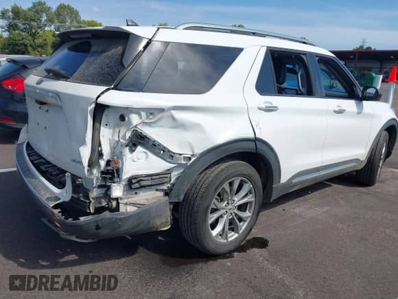 2023 Ford Explorer Limited z VIN 1FMSK8FH5PGA23043, wystawiony jako IAAI lot #43081306 z przebiegiem 67 189 mil mil oraz . Historia ofert i sprzedaży dostępna na DreamBid. Obrazek 4.