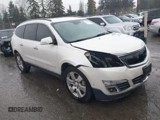 ✅ 2014 Chevrolet Traverse LTZ • VIN: 1GNKRJKDXEJ234532 • Лот: 43661695. Опубликован ранее на IAAI с пробегом 127 408 миль. Бесплатный доступ к архиву аукционных продаж из США и подробный отчёт об истории автомобиля на DreamBid. Изображение 1.