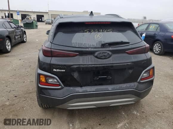 2020 Hyundai Kona Limited z VIN KM8K33A58LU533945, wystawiony jako Copart lot #70133492 z przebiegiem 4 658 mil mil oraz . Historia ofert i sprzedaży dostępna na DreamBid. Obrazek 6.