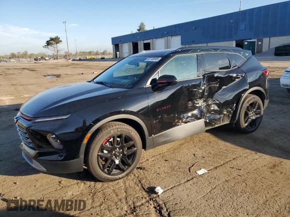 ✅ 2024 Chevrolet Blazer LT • VIN: 3GNKBCR44RS270968 • Lot: 86149895. Listed on Copart with 12,335 mi. Free auction sales archive from the USA and detailed vehicle history report at DreamBid. Image 1.