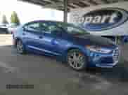 2018 Hyundai Elantra SEL z VIN 5NPD84LF7JH350389, wystawiony jako Copart lot #81870275 z przebiegiem 121 379 mil mil oraz Szkoda całkowita • Salvage title. Historia ofert i sprzedaży dostępna na DreamBid. Obrazek 4.