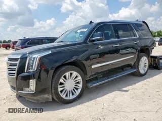 ✅ 2019 Cadillac Escalade Platinum • VIN: 1GYS4DKJ8KR358319 • Lot: 67810625. Listed on Copart with 35,263 mi. Free auction sales archive from the USA and detailed vehicle history report at DreamBid. Image 1.