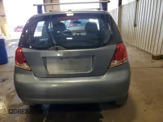 ✅ 2007 Chevrolet Aveo LS • VIN: KL1TD66627B727713 • Lot: 85948965. Wystawiony na Copart z przebiegiem 160 919 mil. Bezpłatny archiwum sprzedaży aukcyjnych z USA i szczegółowy raport historii pojazdu na DreamBid. Zdjęcie 6.