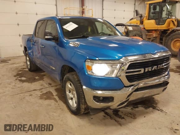 ✅ 2020 Ram 1500 Big Horn • VIN: 1C6RRFFG0LN317246 • Lot: 41111564. Listed on IAAI with 141,503 mi. Free auction sales archive from the USA and detailed vehicle history report at DreamBid. Image 1.
