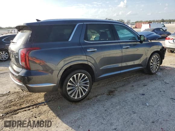 ✅ 2024 Hyundai Palisade Calligraphy • VIN: KM8R7DGE1RU717312 • Лот: 45140425. Опубликован ранее на Copart с пробегом 29 136 миль. Бесплатный доступ к архиву аукционных продаж из США и подробный отчёт об истории автомобиля на DreamBid. Изображение 3.