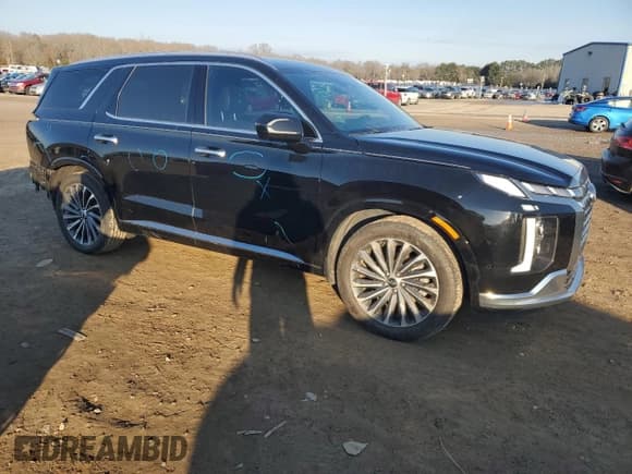 ✅ 2023 Hyundai Palisade Calligraphy • VIN: KM8R7DGE6PU551057 • Лот: 88021185. Опубликован ранее на Copart с пробегом 67 034 миль. Бесплатный доступ к архиву аукционных продаж из США и подробный отчёт об истории автомобиля на DreamBid. Изображение 4.