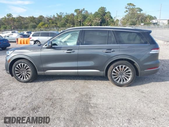 ✅ 2020 Lincoln Aviator Reserve • VIN: 5LM5J7WC1LGL29095 • Lot: 43793351. Wystawiony na IAAI z przebiegiem 76 783 mil. Bezpłatny archiwum sprzedaży aukcyjnych z USA i szczegółowy raport historii pojazdu na DreamBid. Zdjęcie 14.